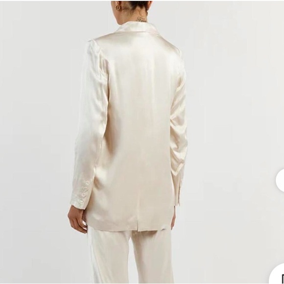 COPY - Women’s Dissh Aisle Pearl Satin Blazer - Picture 3 of 5